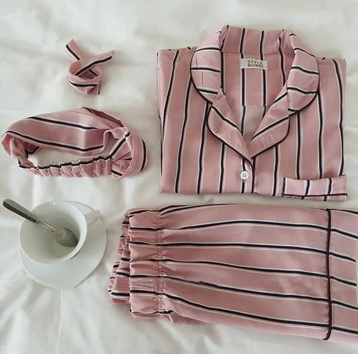 3 Piece Set of Summer New Home Pajamas