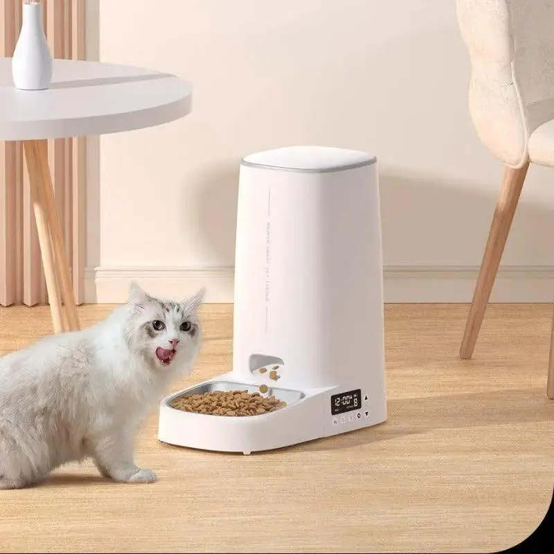 4L Automatic Pet Feeder Button
