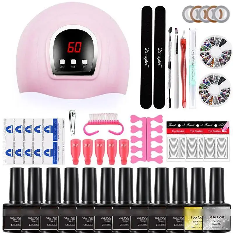 A Complete Set Of Nail Tools For Beginners