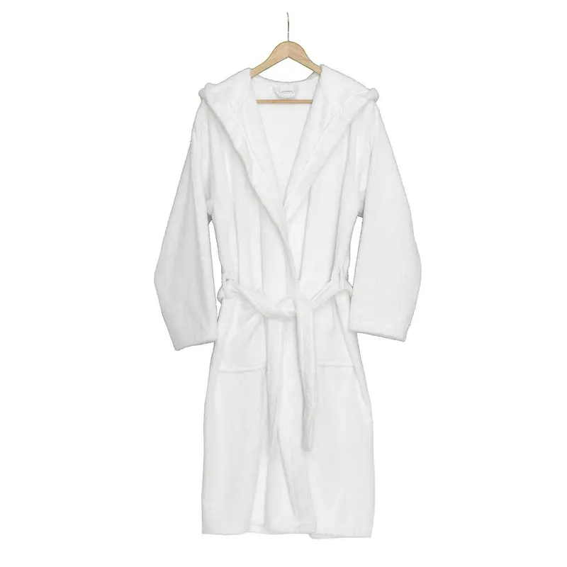 Accappatoio 420 gr/mq con cappuccio in spugna unisex Luxury