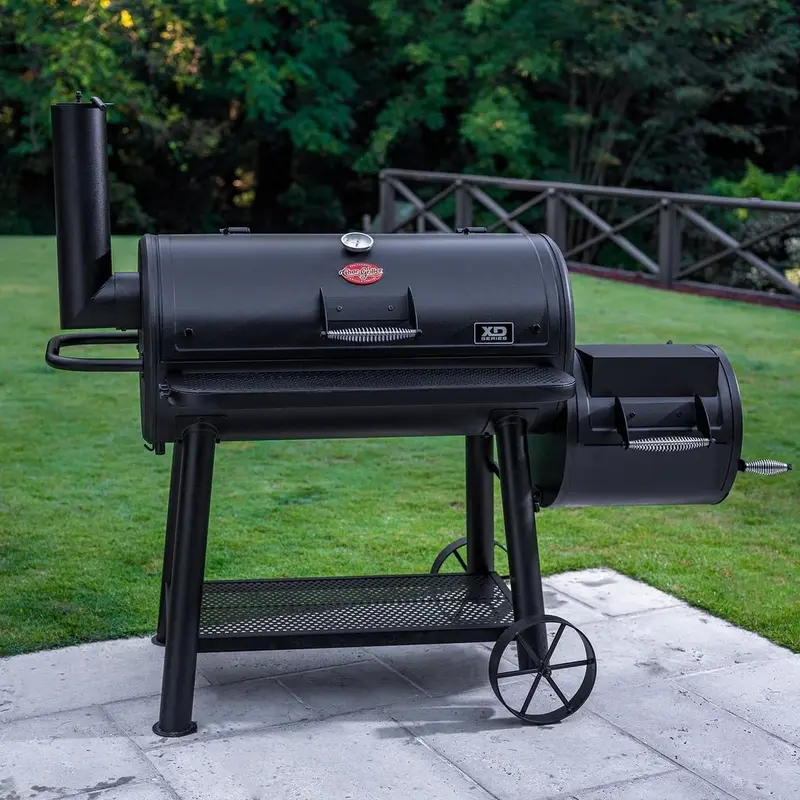 Affumicatore e griglia carbonella Char-Griller Grand Champ Offset