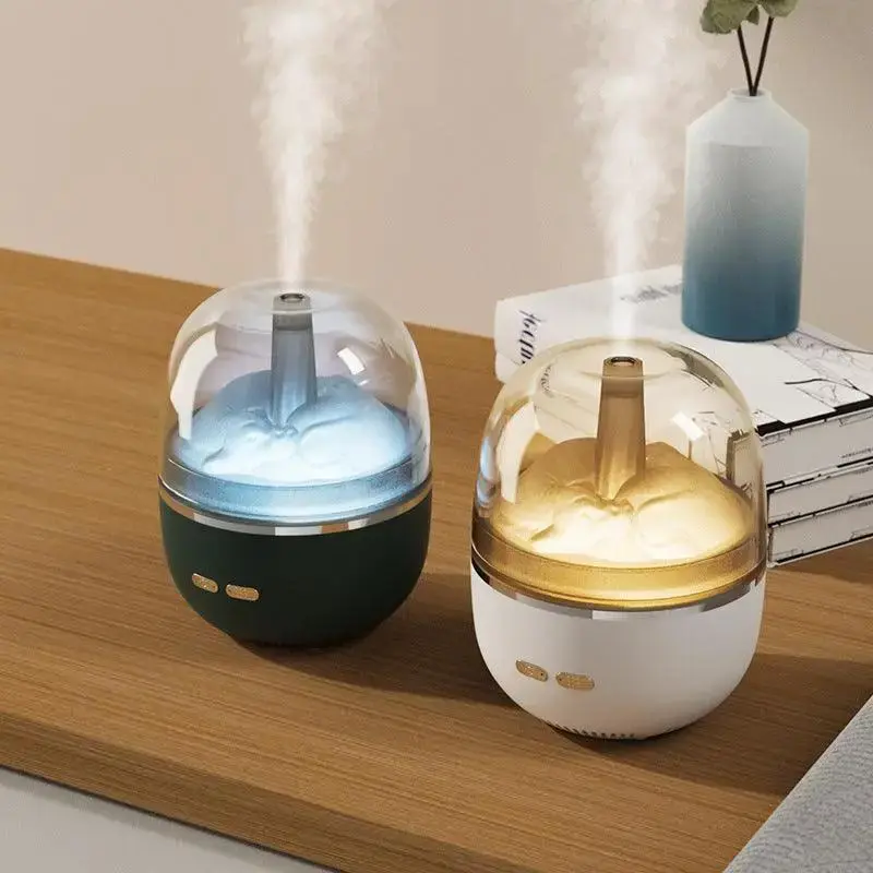 Air Humidifier Essential Oil Ultrasonic Aromatherapy Atomizer Colorful Light Heavy Fog Volume Office Home Accessories