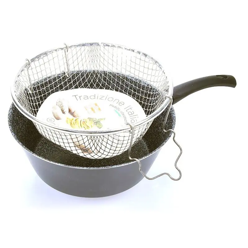 Alluflon TRADIZIONE ITALIA FRIGGITRICE RISOTTIERA 24 cm