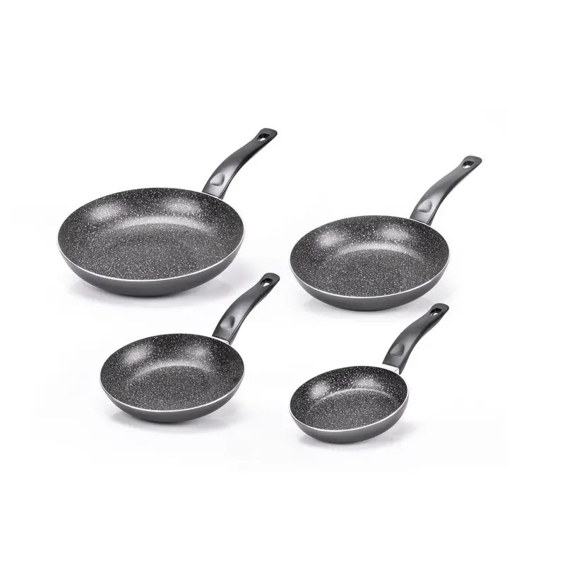 Alluflon Vesuvia Set di padelle 18+22+24+28 cm