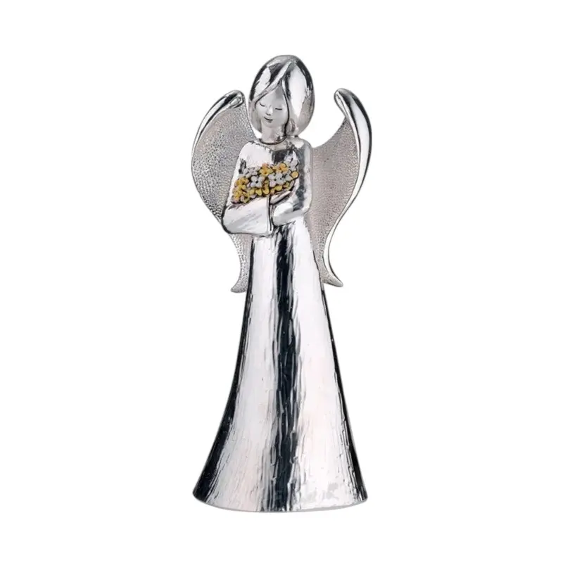Angelo dell'Armonia Argento 22cm – Statuina Decorativa Sequenze