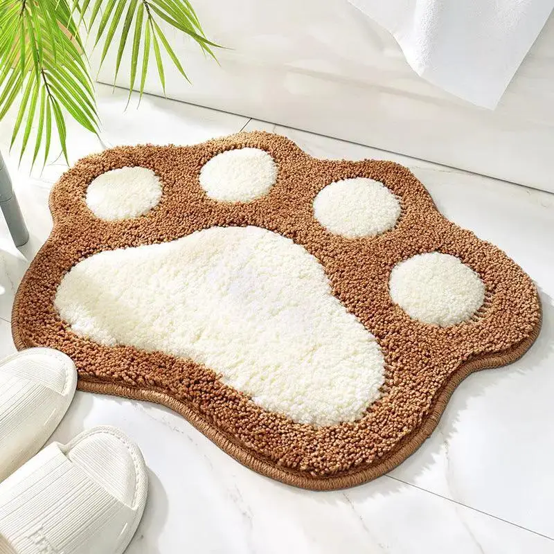Anti-Slip Mat Bathroom Carpet Door Mat Cute Bathroom Foot Mat