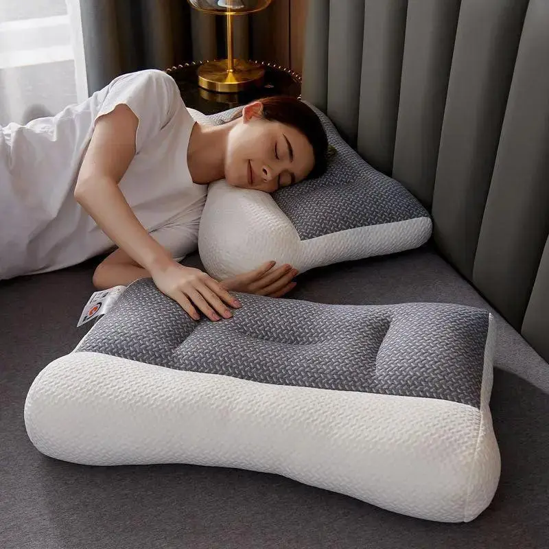 Anti-Traction Zoned Knitted Neck Support Pillow Insert