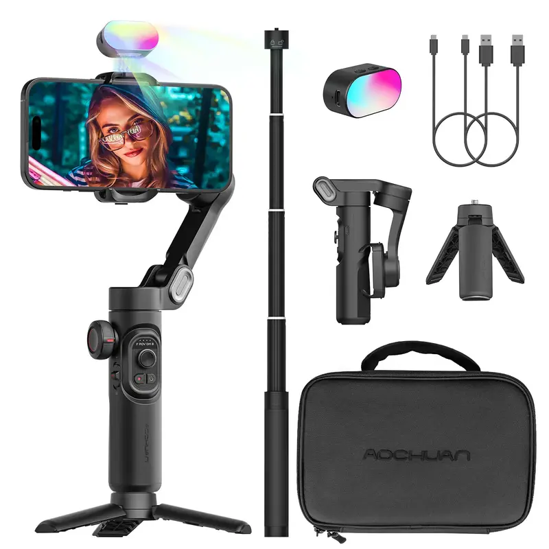 AOCHUAN Smart XE 3-Axis Smartphone Gimbal for iPhone & Android
