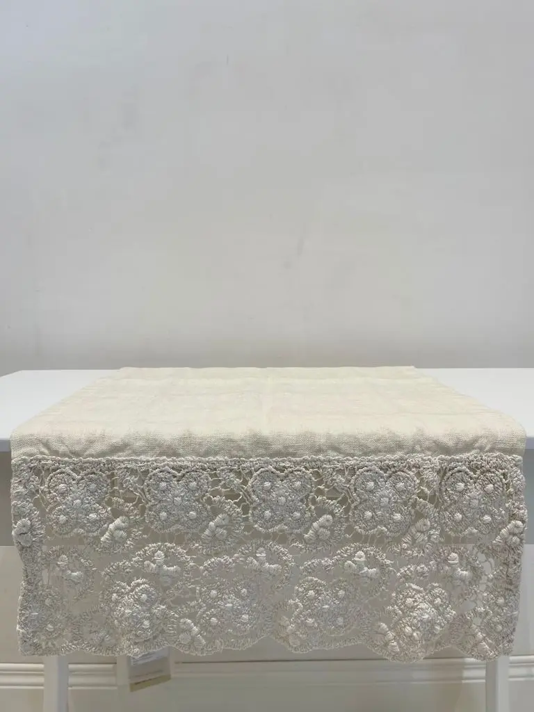 ARTE PURA TOVAGLIETTA CON PIZZO UNCINETTO 40*50CM-AP1.626.PU.BURROOLD