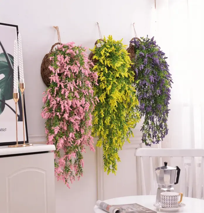 Artificial flower, decoration. hanging flower, family decoration garden wedding