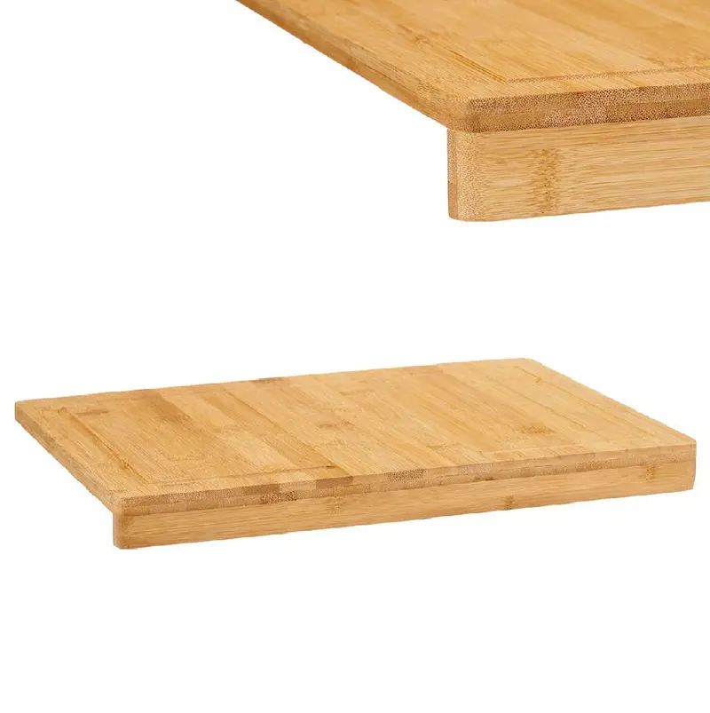 Asse per Impastare Legno di Bambù 38x26 H3cm Preparazione Dolci Pizza Pasta