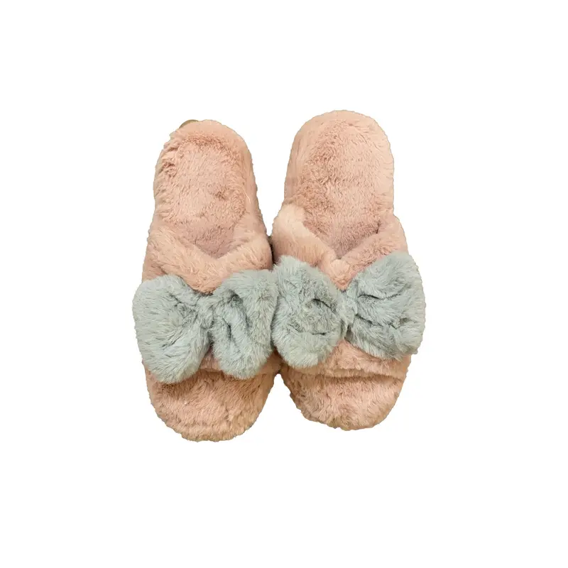 ATELIER17 Ciabatte pantofole da camera MYLOVE 4 varianti con fiocco misura unica
