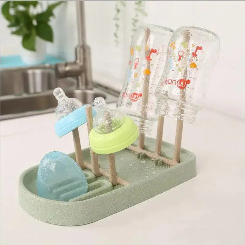 Baby Bottle Drying Rack Drying Rack Drain Stand Water Cup Holder Storage Box