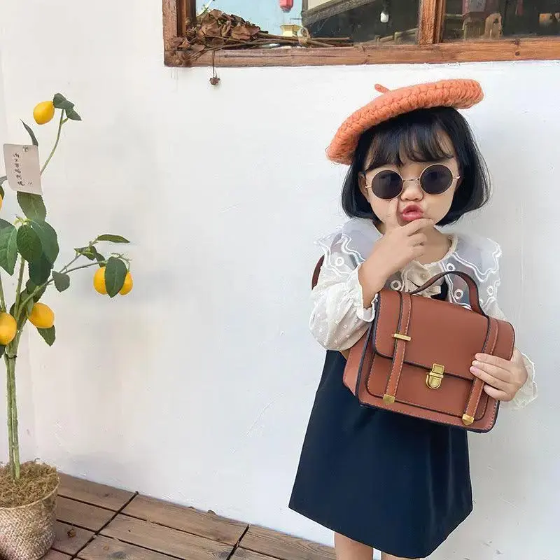 Baby Girl Backpack Retro Small Backpack