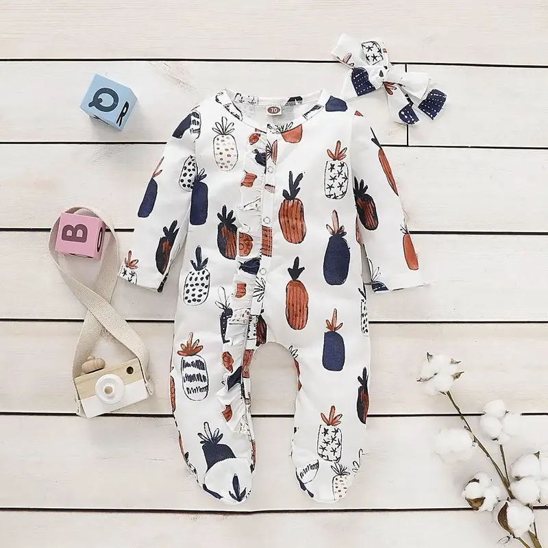 Baby Jumpsuits Children Learn To Crawl Suit