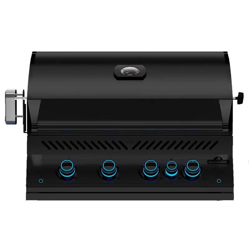 Barbecue a gas da incasso Napoleon BIG 32 RBPK – 5 bruciatori, girarrosto e infrarosso posteriore