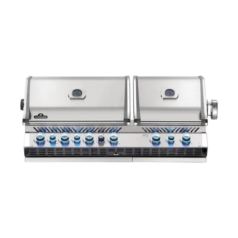 Barbecue a gas da incasso Napoleon Prestige BI PRO 825 RBI - doppia cottura professionale