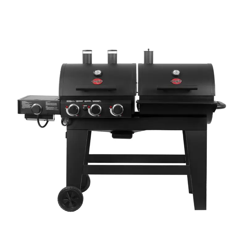Barbecue a gas e carbone Double Play® Char-Griller