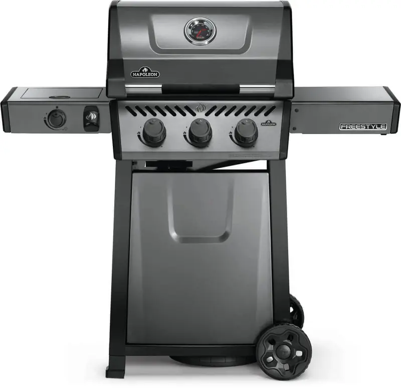 Barbecue a gas Napoleon Freestyle F365 SB - 3 bruciatori e fornello laterale