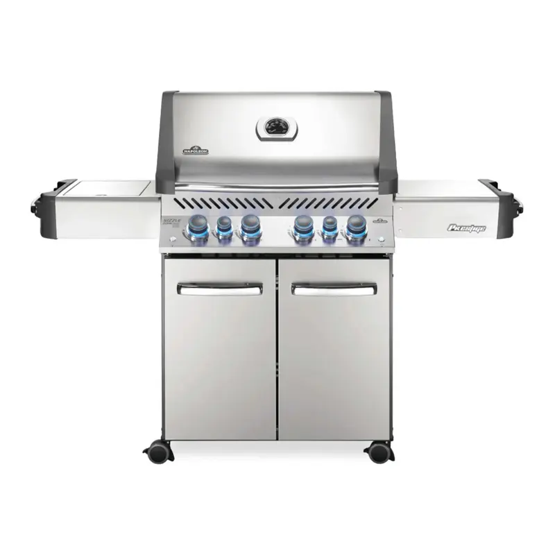 Barbecue a gas Napoleon Prestige P500RSIB – 4 bruciatori, infrarosso e girarrosto