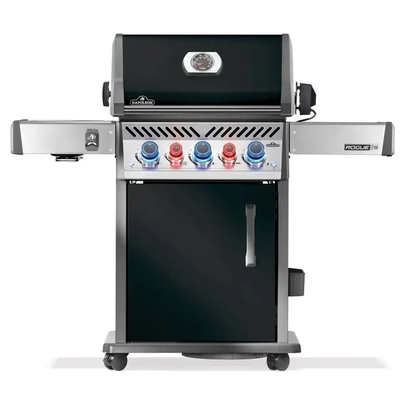 Barbecue a gas Napoleon Rogue PRO RPS 425 RSIBPK – 4 bruciatori e girarrosto incluso