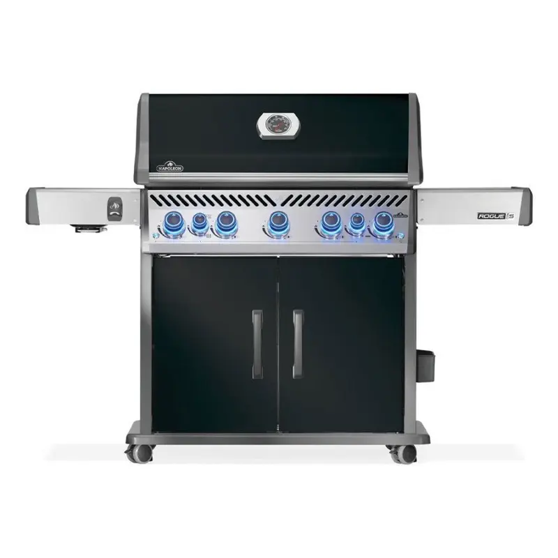 Barbecue a gas Napoleon Rogue PRO RPS 625 RSIBPK – 6 bruciatori, infrarossi e ampie griglie