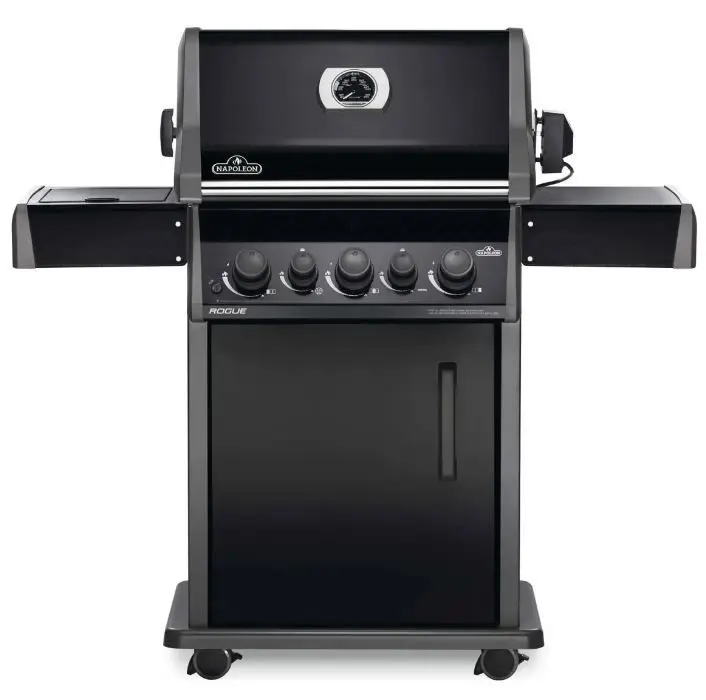 Barbecue a gas Napoleon Rogue RB425RSBPK– con kit girarrosto incluso