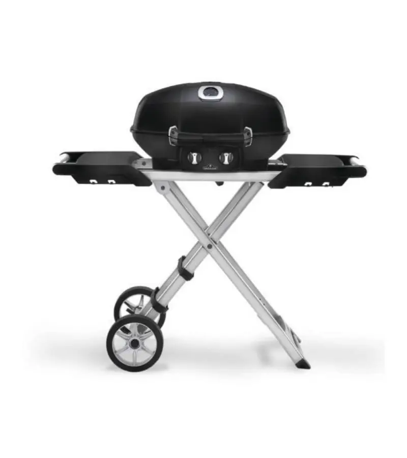 Barbecue a gas portatile Napoleon PRO 285X con carrello pieghevole e doppia griglia