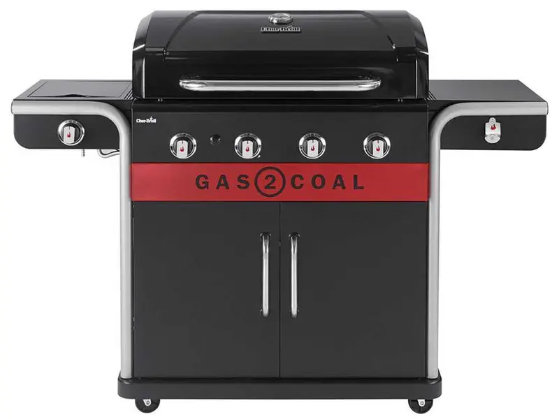 Barbecue Char-Broil Gas2Coal 2.0 4B – ibrido gas/carbone con 4 bruciatori