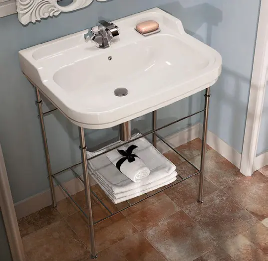 Base Ottone Per Lavabo 70 Efi Cromo