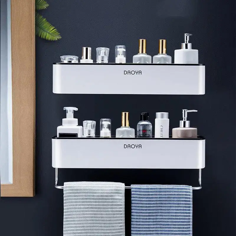 Beautiful Bathroom Shelf Wall