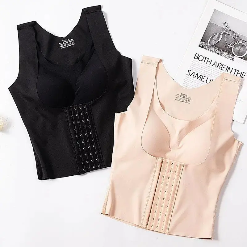 Beautiful Women Back Tummy Tuck Body Shapewear
