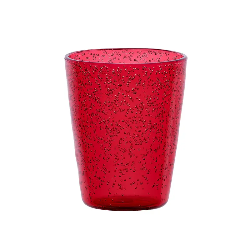 Bicchiere in Metacrilato Rosso Chiaro