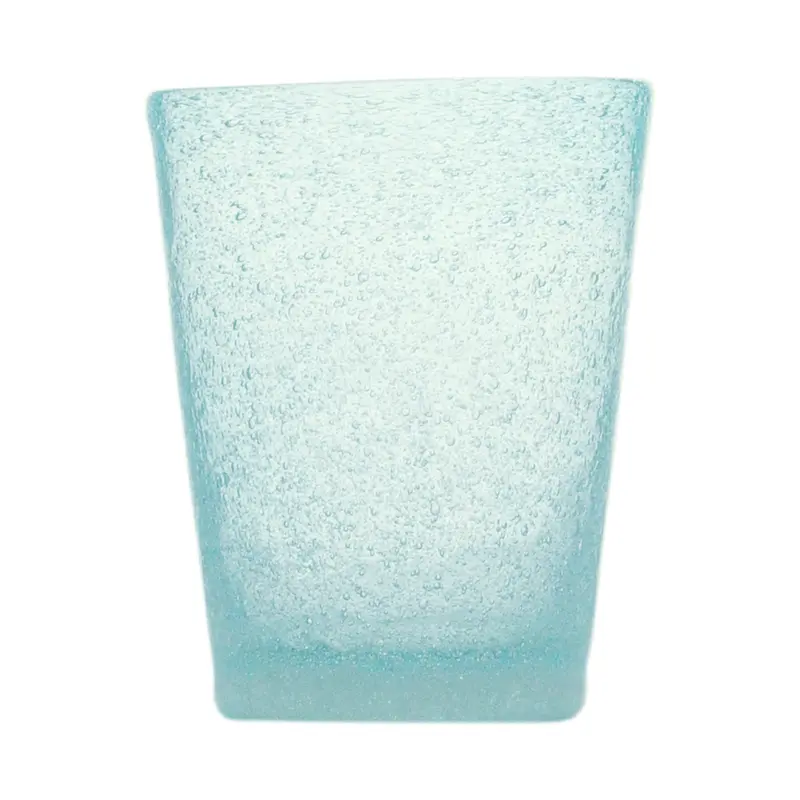 Bicchiere in Vetro Azzurro