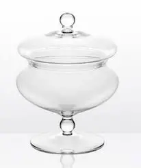 Biscottiera in Cristallo Bon-Bon Fade – Portabiscotti Elegante 26 cm