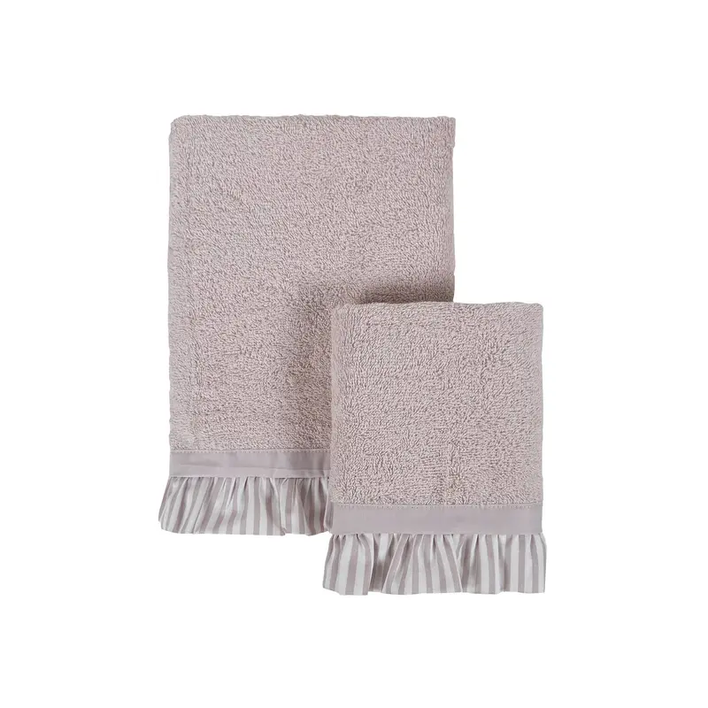 Blanc Mariclò Set 2 asciugamani da bagno in cotone "Sogno" 4 varianti(2 unità)