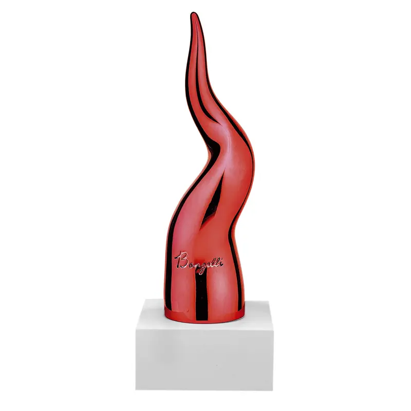 Bongelli Preziosi Scultura Corno con base, Made in Italy H34 cm 2 varianti(1 unità)