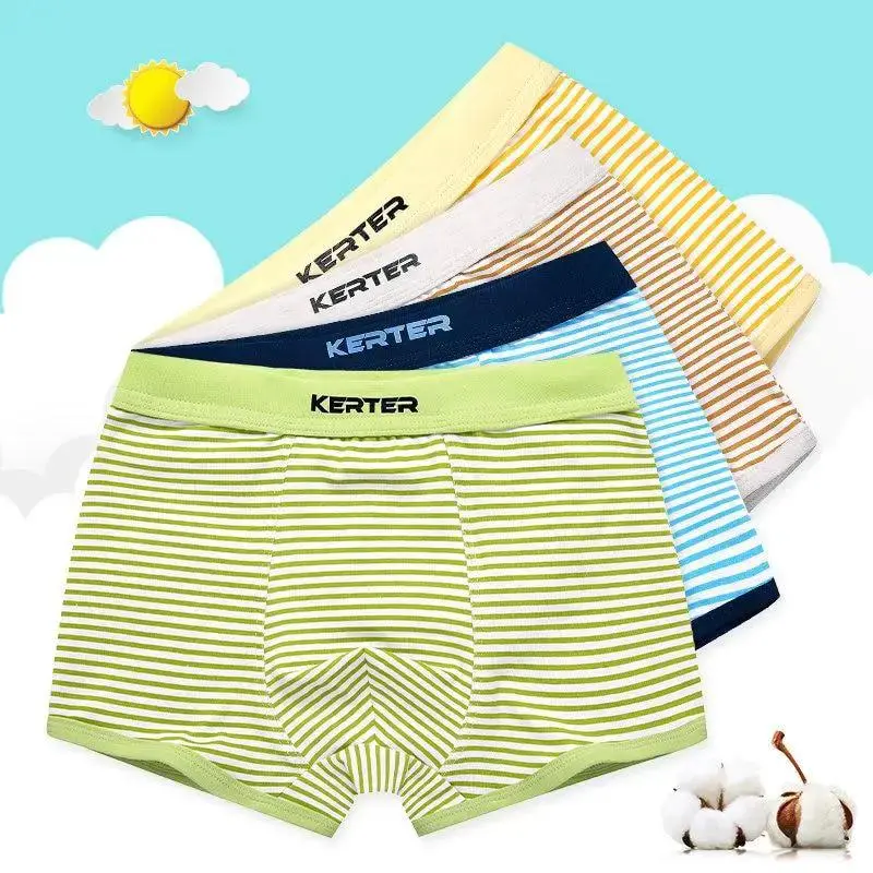 Boxer Pure Cotton Children's Underwear Boxer Boys Underpants