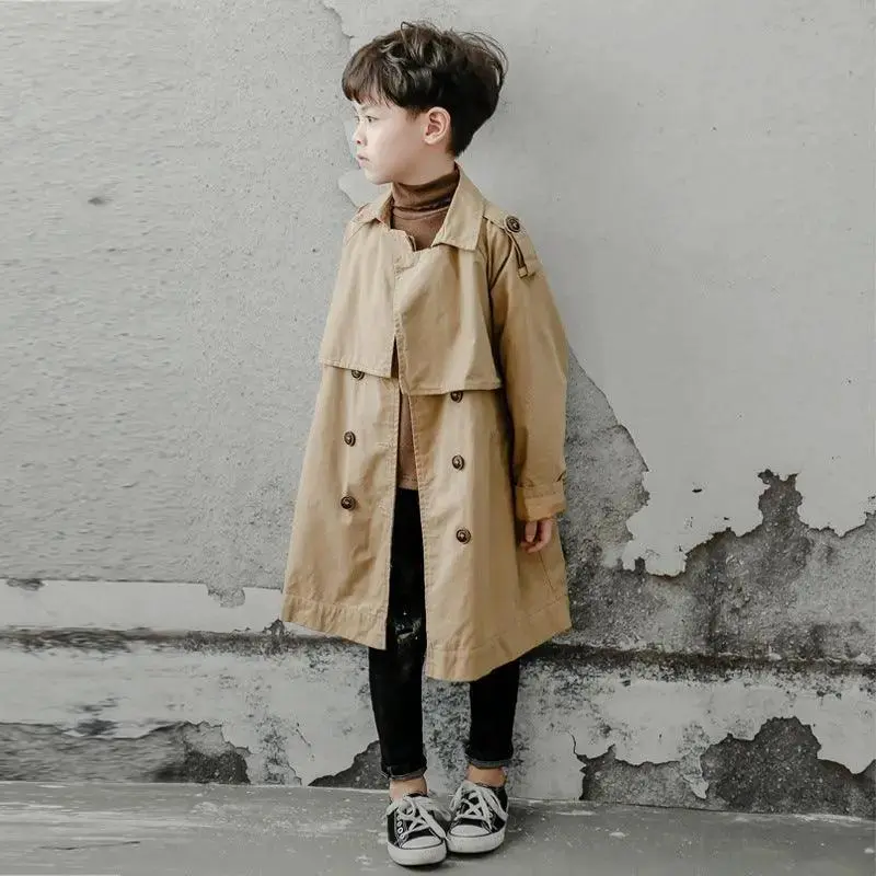 Boys British Windbreaker Jacket Chinese New Year