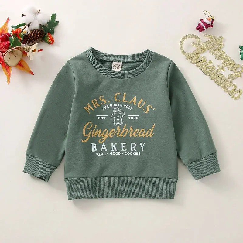 Boys' Fashion Casual Print Long-sleeved Tops