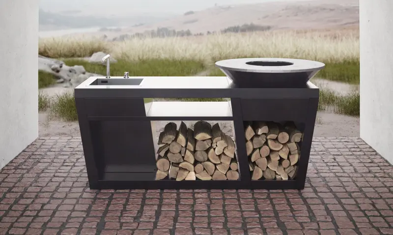 Braciere e cucina Comodo Modularte