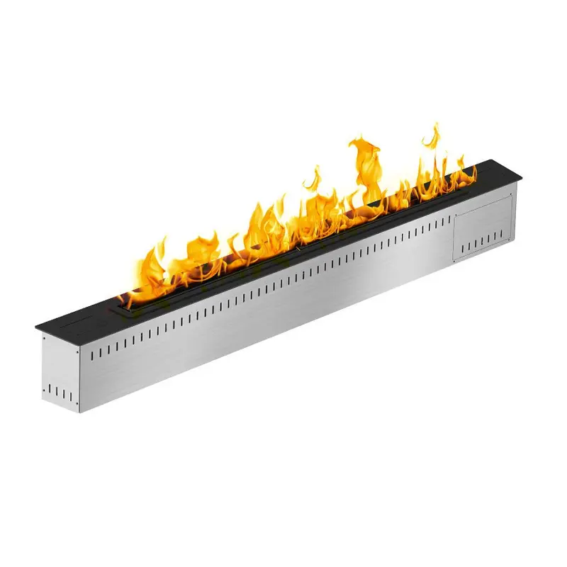 Bruciatore a bioetanolo Divina Fire SLIM100 automatico da incasso con APP