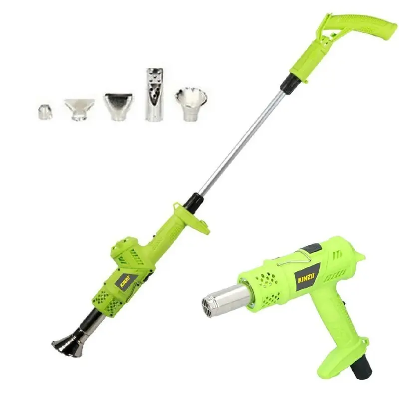 Bruciatore Kinzo 3in1 Sverniciatore di Vernice e Accendino per Barbecue 2000 Watt