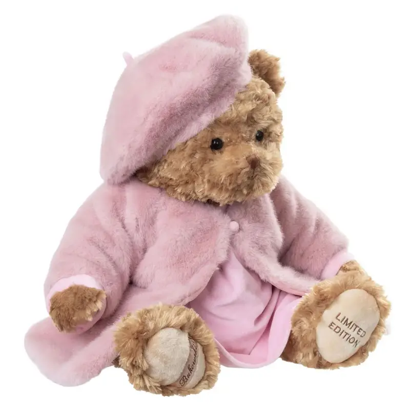Bukowski Orso Peluche con abito rosa "Ewa Kathryn" Limited Edition H50 cm