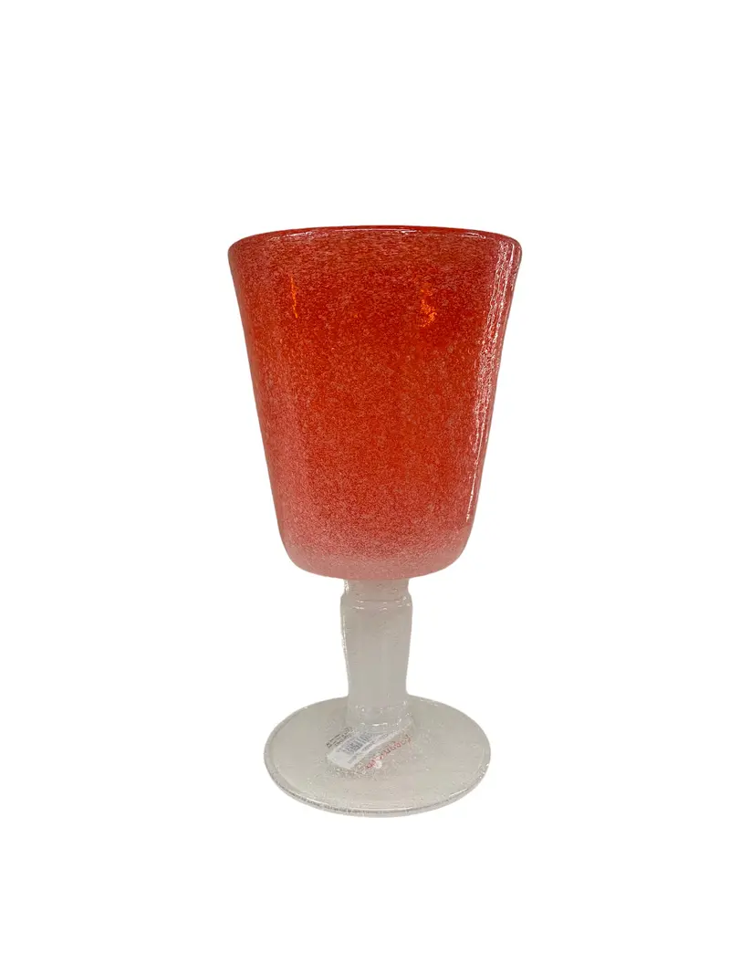 Calice in Vetro Arancio