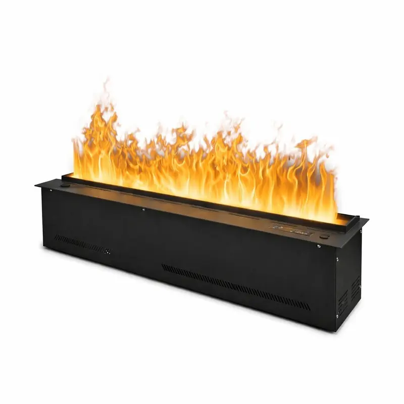 Camino a vapore acqueo 3D Divina Fire DFVAPO100 da incasso