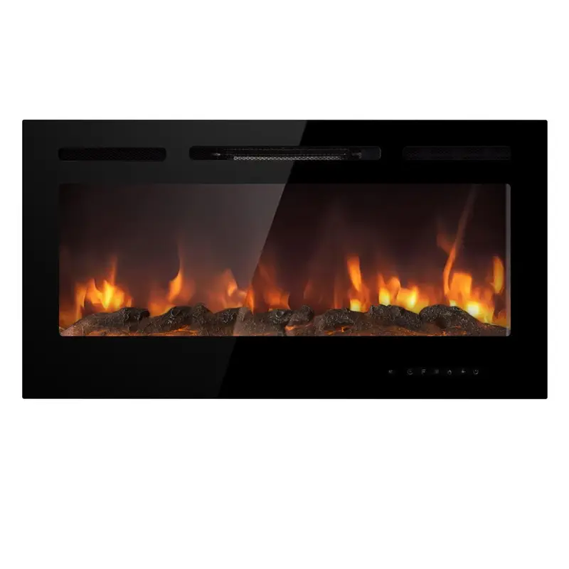 Camino elettrico Divina Fire Chicago 101,6 cm da parete o incasso
