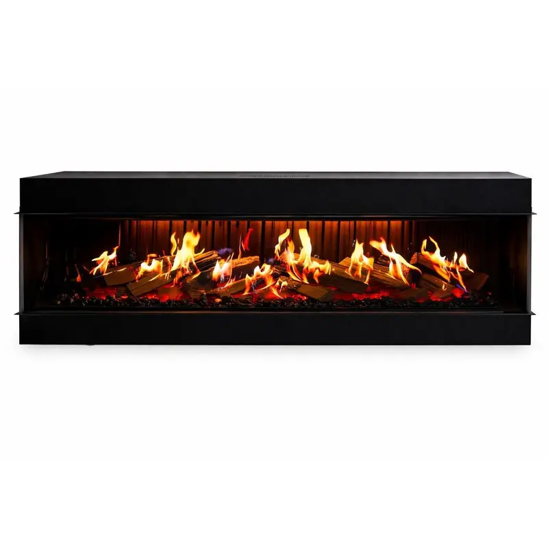 Camino elettrico Divina Fire Montreal 130 olografico LCD da incasso