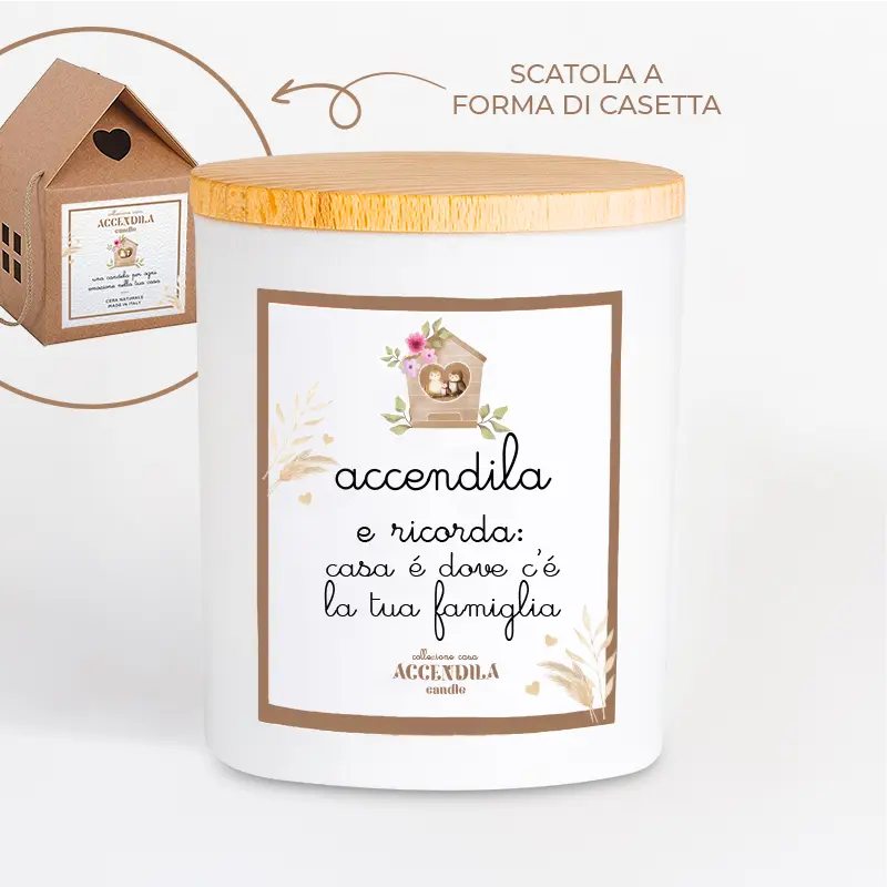Candela Accendila - Casa è dove c’è la Tua Famiglia