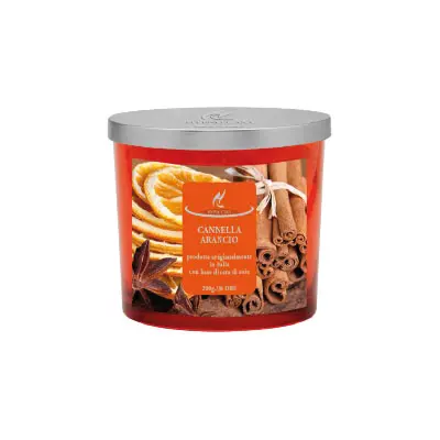 Candela profumata Hypno Casa Cannella Arancio - 200 gr